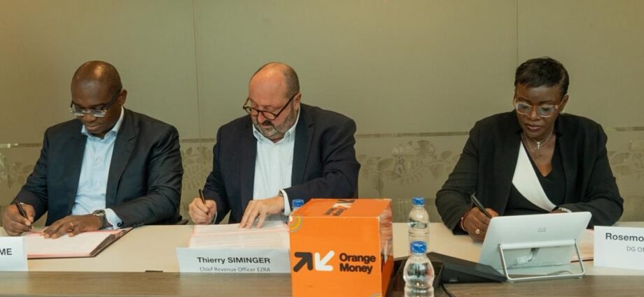 Orange Money et Orange Bank Côte d’Ivoire s’associent à Ezra pour transformer l’accès au micro-crédit mobile 1 ORANGE MONEY