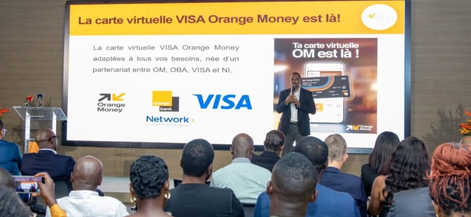 Orange Money Côte d’Ivoire lance sa carte virtuelle Visa et franchit un nouveau cap dans l’innovation financière 1 VISA 1