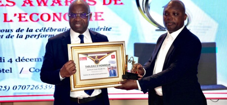 Awards de l’Économie : Marcel Yao Konan, DG de Sitracom sacré Meilleur manager d’entreprise en transit et opérations maritimes 1 photo Sitracom 1