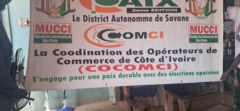 Korhogo : les opérateurs de commerce demandent la libération des voies d’accès au marché central 1 photo paix 1