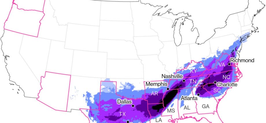États-Unis : Une tempête hivernale majeure paralyse le trafic aérien et menace des millions d’Américains 1 TOF TRAFIC