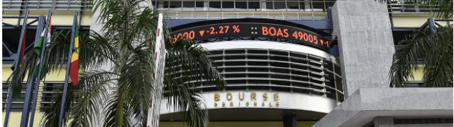La BRVM est la bourse commune aux 8 pays membres de l'UEMOA