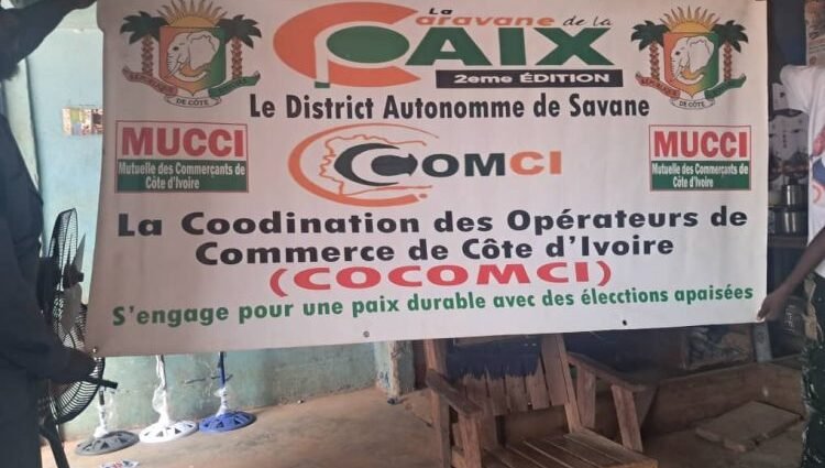 Marché Tchedal de Korhogo : quand les trottoirs deviennent scène d’encombrement et de risques 1 photo incivisme 1