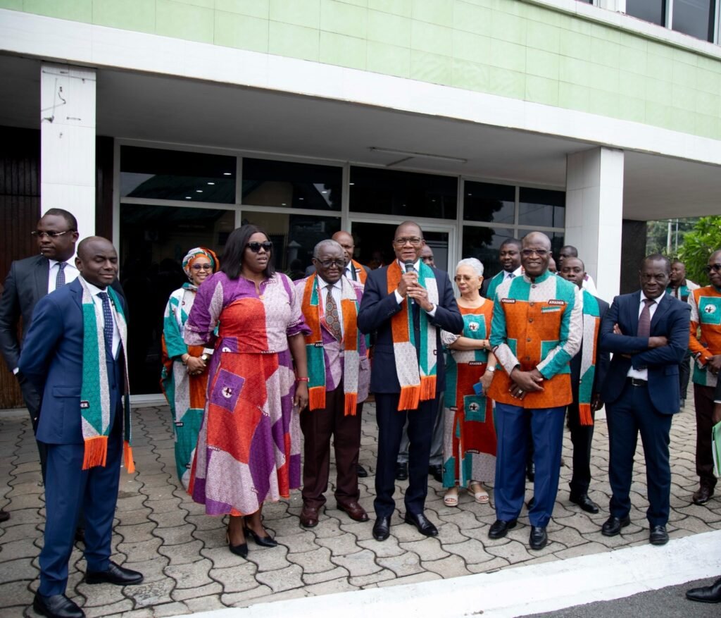 Rencontre avec les structures sous tutelle : Le ministre Bruno Koné en visite de travail à l’ANADER 5 photo Anader 6