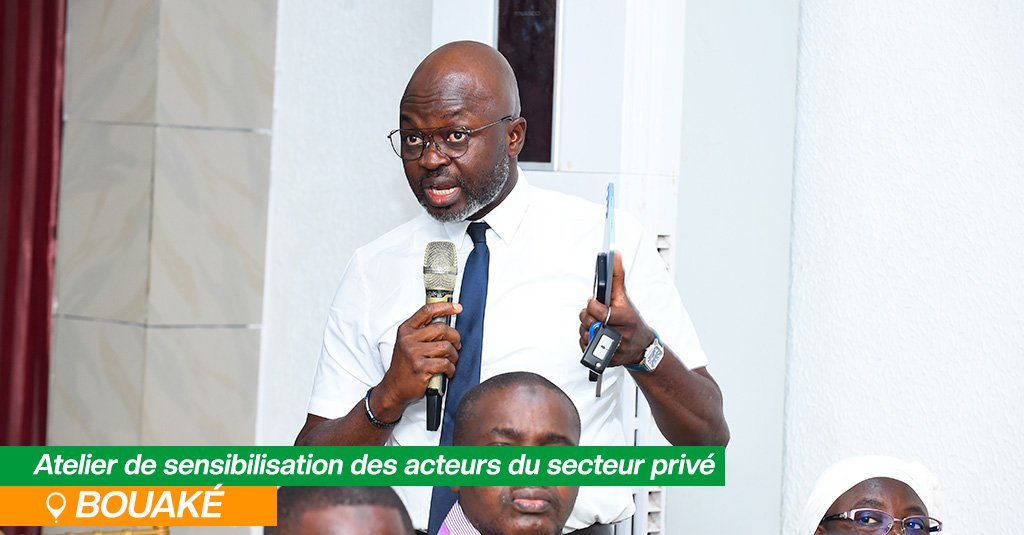 Bouaké : le CCESP et la DGI sensibilisent les opérateurs économiques à la FNE 3 photo FNE 4