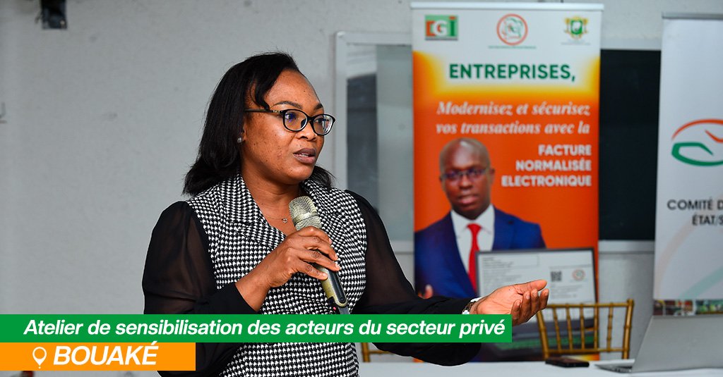 Bouaké : le CCESP et la DGI sensibilisent les opérateurs économiques à la FNE 5 photo FNE 5