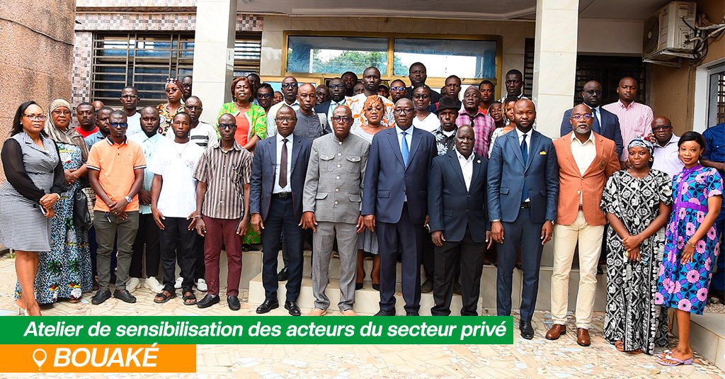 Bouaké : le CCESP et la DGI sensibilisent les opérateurs économiques à la FNE 7 photo FNE 9