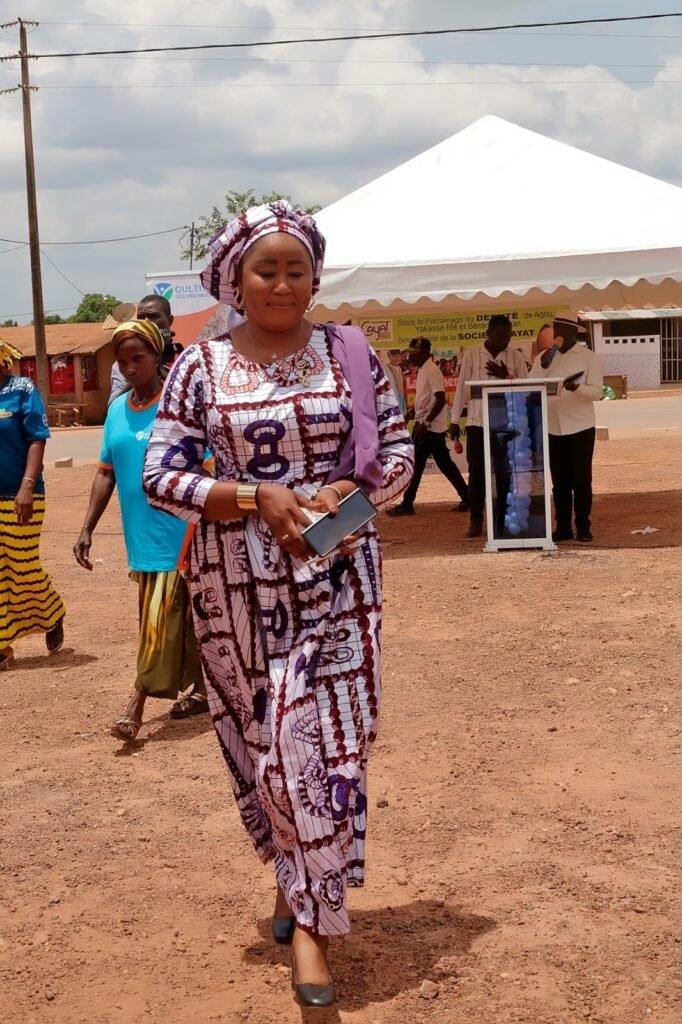 Lancement des activités des AVEC de CAYAT : les femmes rurales au cœur du développement 4 photo arrivee DG 1