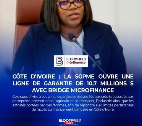 La SGPME et Bridge Microfinance lancent une ligne de garantie d’environ 6,3 milliards de FCFA pour soutenir les PME 1 TOF PME BON OK