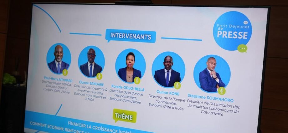 Ecobank CI est dans le Top 5 du marché bancaire Ivoirien