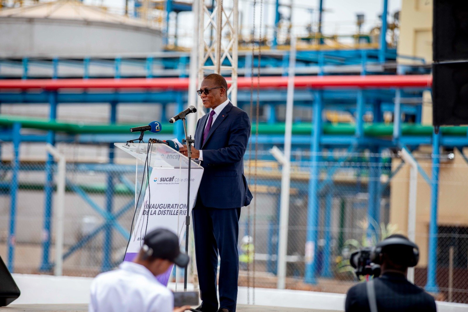 Agro-industrie à Ferké : Bruno Koné inaugure la nouvelle distillerie de SUCAF-CI d'un coût de 18 milliards 1 photo Ferke 3 1