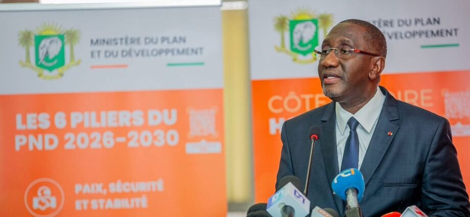 PND 2026-2030 : la Côte d’Ivoire transforme son plan de développement en portefeuille d’investissements 1 photo ministe du Plan