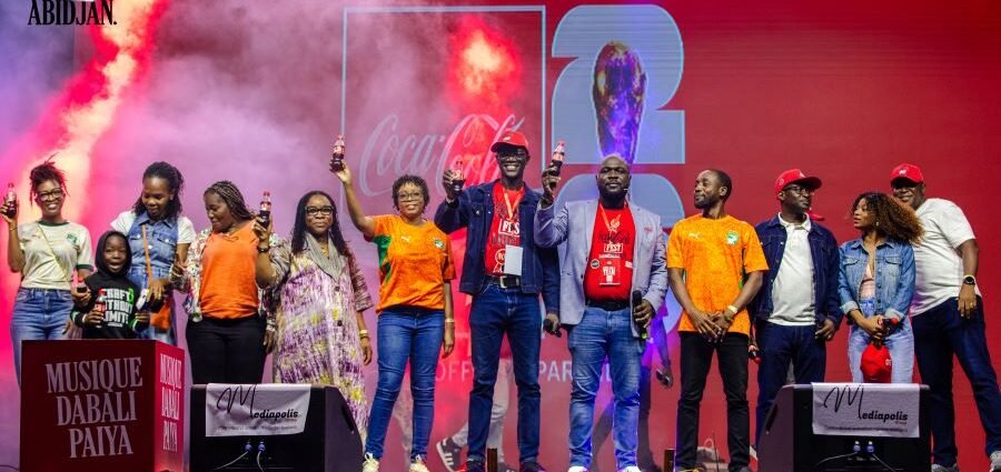 Mondial 2026 : Le Coca-Cola Fest fait vibrer 4000 supporters des Éléphants 1 COCA OK 1