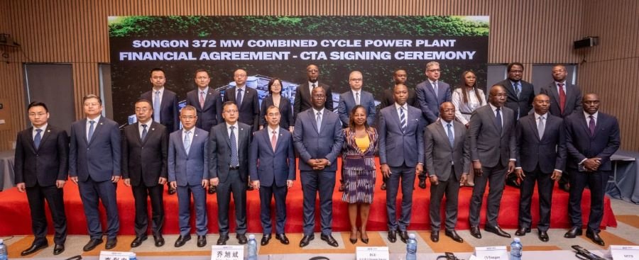 Énergie : Les filiales du Groupe BCP participent au financement de la future centrale thermique de Songon 1 Photo Officielle OK