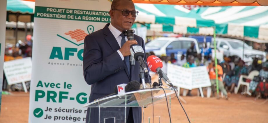 Projet de Restauration Forestière du Gôh : Bruno Nabagné Koné plaide pour une agriculture durable conciliant production et préservation des forêts 1 photo Goh 2