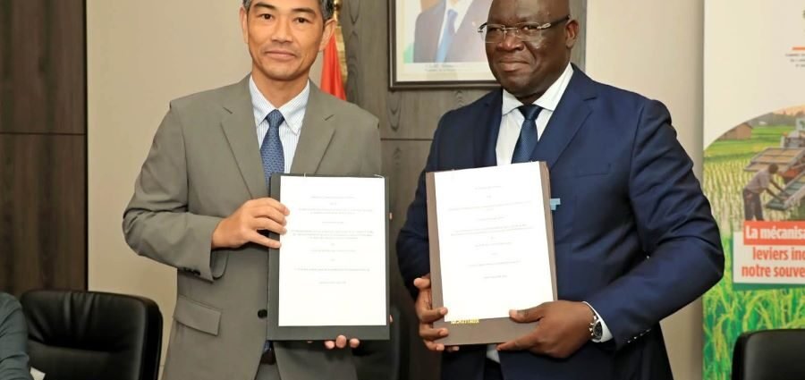 Pour accélérer l'autosuffisance en riz : La Côte d'Ivoire et la JICA lancent la phase 3 du PRORIL-CAD 1 jica 1 OK
