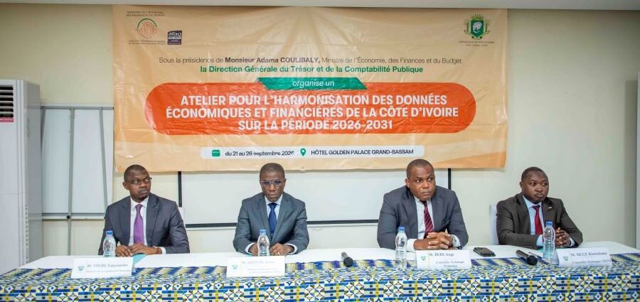 Atelier sur l’harmonisation des données 2026-2031 : La Côte d’Ivoire affiche une bonne santé économique et financière 1 TRESOR 1 OK