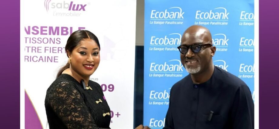 Immobilier : Ecobank et Sablux unissent leurs forces pour accélérer leur expansion en Afrique 1 photo Sablux 2