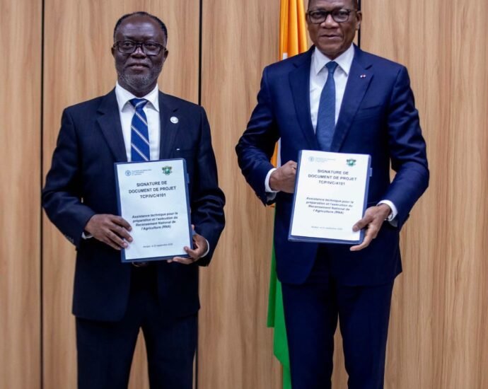Modernisation de l'Agriculture/ Dix ans après : La Côte d’Ivoire veut actualiser ses données pour mieux piloter le secteur 2 photo partenariat Bruno 1
