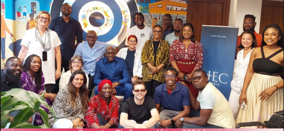 Challenge+ Afrique a fait ce Demo Day dans les bureaux d'Abidjan de HEC Paris